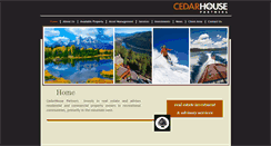 Desktop Screenshot of cedarhousepartners.com